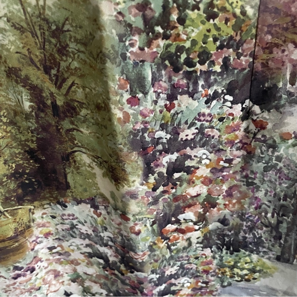 Angelo Marani Leopard Scenic Print Pattern Mix Sh… - image 8